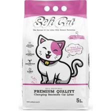 365Dükkan Bebek Pudrası Kokulu Bentonit Kedi Kumu 5l