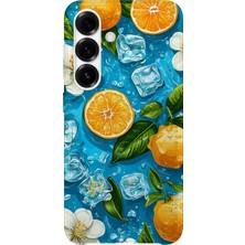 Karsu Design Samsung Galaxy A55 Uyumlu Baskılı Şeffaf Telefon Kılıfı | Koleksiyon: Fruits And Vegetables