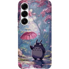 Karsu Design Samsung Galaxy A57 Uyumlu Baskılı Şeffaf Telefon Kılıfı | Koleksiyon: Anime Animal Characters
