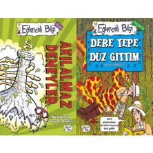 Eğlenceli Bilgi Yayınları Akılalmaz Deneyler ve Dere Tepe Düz Gittim (Nick Arnold)