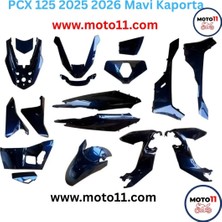 Honda Pcx 125 Kaporta Seti 2025 2026 Mavi | MOTO11