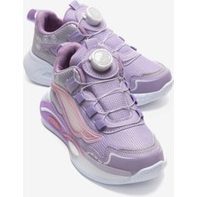 Ccway Kilitli Bağcık Anorak Çocuk Spor Ayakkabı 31-35 LİLA PEMBE