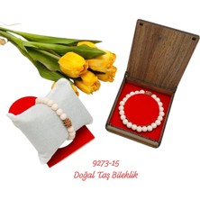 Sedef 9273 Kutulu Doğal Taş Bileklik