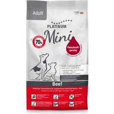 Platinum Semimoist Mini Sığır Etli Yetişkin Köpek Maması 900GR