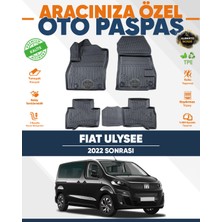Alberto Rossi Alberto Rossı Fiat Ulysee 2022+ 3D Havuzlu Paspas
