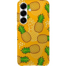 Karsu Design Samsung Galaxy S24 Fe Uyumlu Baskılı Şeffaf Telefon Kılıfı | Koleksiyon: Fruits And Vegetables