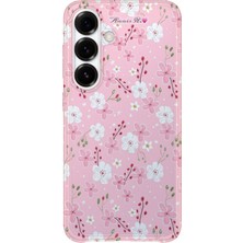 Karsu Design Samsung Galaxy A37 Uyumlu Baskılı Şeffaf Telefon Kılıfı | Koleksiyon: Pink Aesthetic