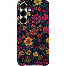 Karsu Design Samsung Galaxy A32 Uyumlu Baskılı Şeffaf Telefon Kılıfı | Koleksiyon: Boho Floral