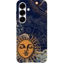 Karsu Design Samsung Galaxy A73 Uyumlu Baskılı Şeffaf Telefon Kılıfı | Koleksiyon: Moon Phases