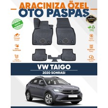 Alberto Rossi Alberto Rossı Volkswagen Taigo 2020+ 3D Havuzlu Paspas