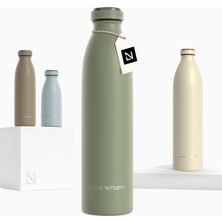 Lars Nysom Termos Su Şişesi 750 ml Çift Duvar Paslanmaz Çelik