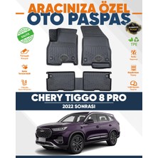 Alberto Rossi Alberto Rossı Chery Tiggo 8 Pro 2022+2025 3D Havuzlu Paspas