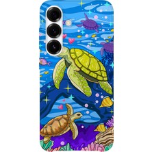 Karsu Design Samsung Galaxy S24 Fe Uyumlu Baskılı Şeffaf Telefon Kılıfı | Koleksiyon: Minimalist Style 5