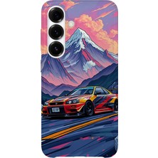 Karsu Design Samsung Galaxy A16 Uyumlu Baskılı Şeffaf Telefon Kılıfı | Koleksiyon: Automobile Life Style