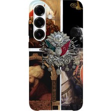Karsu Design Samsung Galaxy S24 Plus Uyumlu Baskılı Şeffaf Telefon Kılıfı | Koleksiyon: Ottoman Tughra