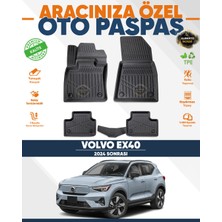 Alberto Rossi Alberto Rossı Volvo EX40 2024+ 3D Havuzlu Paspas