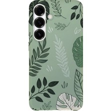 Karsu Design Samsung Galaxy S24 Plus Uyumlu Baskılı Şeffaf Telefon Kılıfı | Koleksiyon: Boho Floral