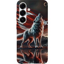 Karsu Design Samsung Galaxy A36 Uyumlu Baskılı Şeffaf Telefon Kılıfı | Koleksiyon: Göktürk Inscriptions