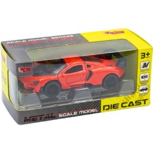 Vardem Çek Bırak Metal Araba Turuncu 36201A