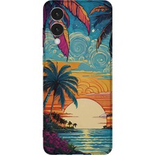 Karsu Design Samsung Galaxy S25 Edge Uyumlu Baskılı Şeffaf Telefon Kılıfı | Koleksiyon: Minimalist Style 5