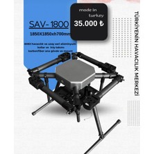 SAV-1800 Karbonfiber Drone Gövdesi