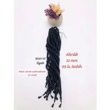 Sedef Tuhafiye 9140 10 mm Akrilik 99 Lu Tesbih