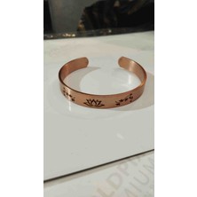 Mihrim Naturel Lotus Bakır Bileklik