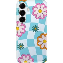 Karsu Design Samsung Galaxy S25 Uyumlu Baskılı Şeffaf Telefon Kılıfı | Koleksiyon: Y2K Retro Patterns