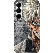 Karsu Design Samsung Galaxy S25 Fe Uyumlu Baskılı Şeffaf Telefon Kılıfı | Koleksiyon: Anime Style 1