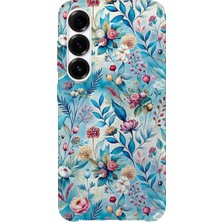 Karsu Design Samsung Galaxy A53 Uyumlu Baskılı Şeffaf Telefon Kılıfı | Koleksiyon: Boho Floral