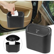 Keskin Sound Araç Içi Çöp Kutusu Kapaklı – Mini Organizer Siyah