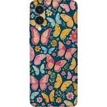 Karsu Design Samsung Galaxy S25 Edge Uyumlu Baskılı Şeffaf Telefon Kılıfı | Koleksiyon: Butterfly Aesthetic