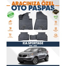 Alberto Rossi Alberto Rossı Kia  Sportage 2016+2022 3D Havuzlu Paspas