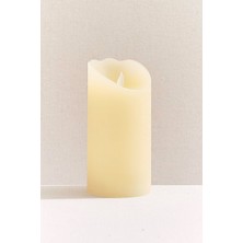 Paşabahçe Silindir LED Mum 15X7.5 cm - 1 Adet