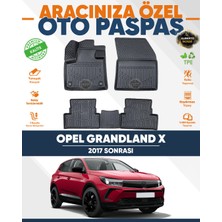 Alberto Rossi Alberto Rossı Opel Grandland x 2017 3D Havuzlu Paspas
