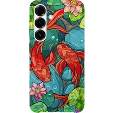 Karsu Design Samsung Galaxy A05S Uyumlu Baskılı Şeffaf Telefon Kılıfı | Koleksiyon: Minimalist Style 6