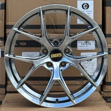 R1 Wheels 5*105*18*8.5 ET38 CH73.1 Hyper Black Bbs Fı-R Jant Takımı