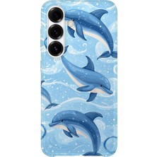 Karsu Design Samsung Galaxy A55 Uyumlu Baskılı Şeffaf Telefon Kılıfı | Koleksiyon: Minimalist Style 3