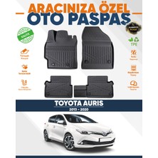 Alberto Rossi Alberto Rossı Toyota Auris 2013+2020 3D Havuzlu Paspas