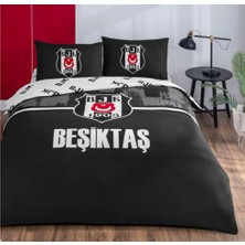Taç Yeni Sezon Lisanslı Beşiktaş Arma Çift Kişilik Nevresim Takımı