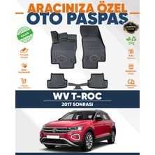 Alberto Rossi Alberto Rossı Volkswagen T+Roc 2017+ 3D Havuzlu Paspas