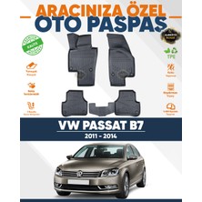 Alberto Rossi Alberto Rossı Volkswagen Passat B7 2011+2014 3D Havuzlu Paspas