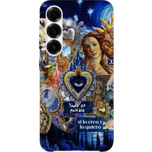 Karsu Design Samsung Galaxy A52 Uyumlu Baskılı Şeffaf Telefon Kılıfı | Koleksiyon: Mystical Symbols