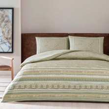 Taç Maris Ranforce King Size Nevresim Takımı Bej