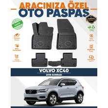 Alberto Rossi Alberto Rossı Volvo XC40 2018+ 3D Havuzlu Paspas
