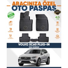Alberto Rossi Alberto Rossı Volvo XC60 Plug+In 2024+ 3D Havuzlu Paspas