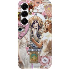 Karsu Design Samsung Galaxy S25 Uyumlu Baskılı Şeffaf Telefon Kılıfı | Koleksiyon: Angel And Spiritual