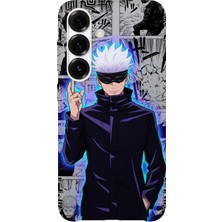 Karsu Design Samsung Galaxy A54 Uyumlu Baskılı Şeffaf Telefon Kılıfı | Koleksiyon: Anime Style 1