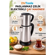Zhltools Paslanmaz Çelik Elektrikli Çay Makinesi
