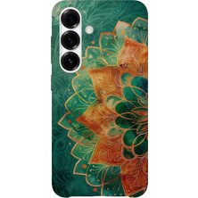 Karsu Design Samsung Galaxy A23 Uyumlu Baskılı Şeffaf Telefon Kılıfı | Koleksiyon: Mandala Art